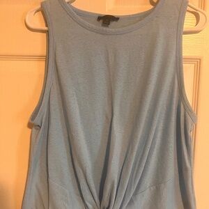 J Crew twist bottom tank tops/set of two